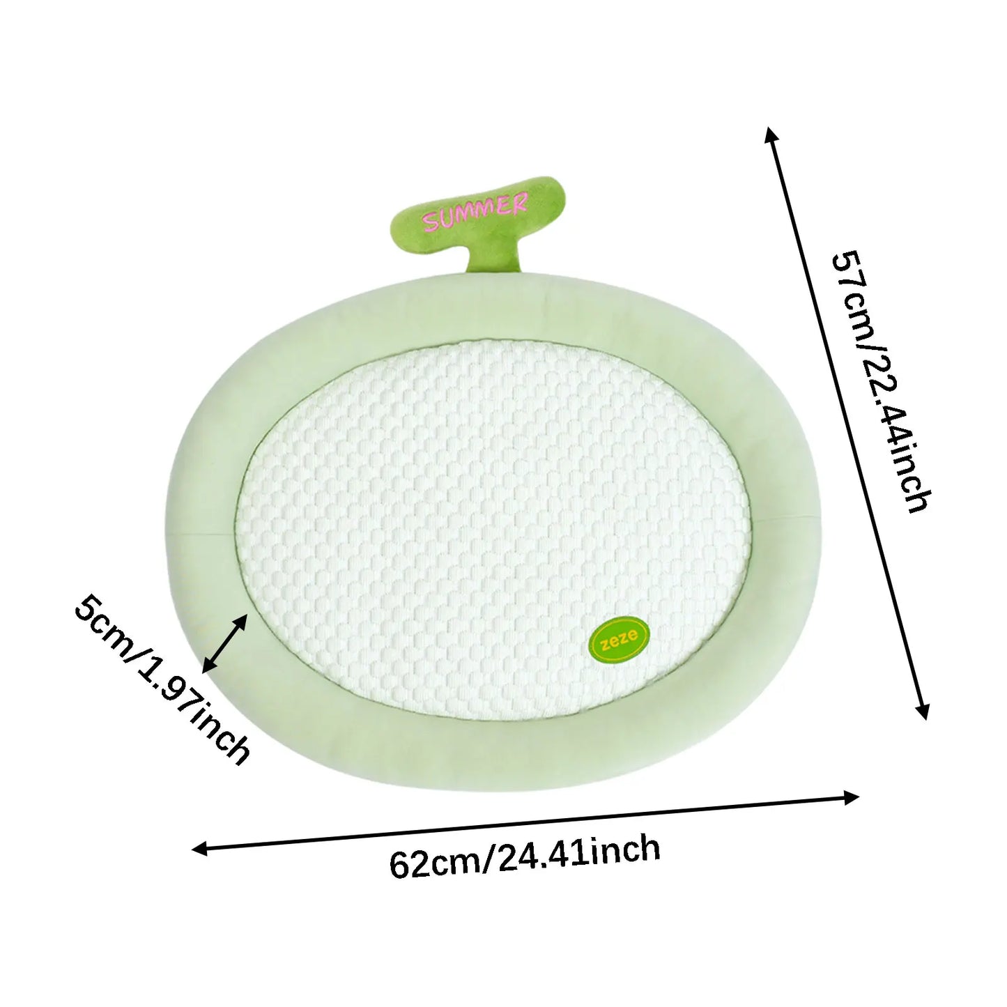 Pet Cooling Mat Anti Slip Comfortable Kitten Puppy Kennel Cushion Dog Sleeping Pad for Small and Medium Dogs Cats Pet Supplies