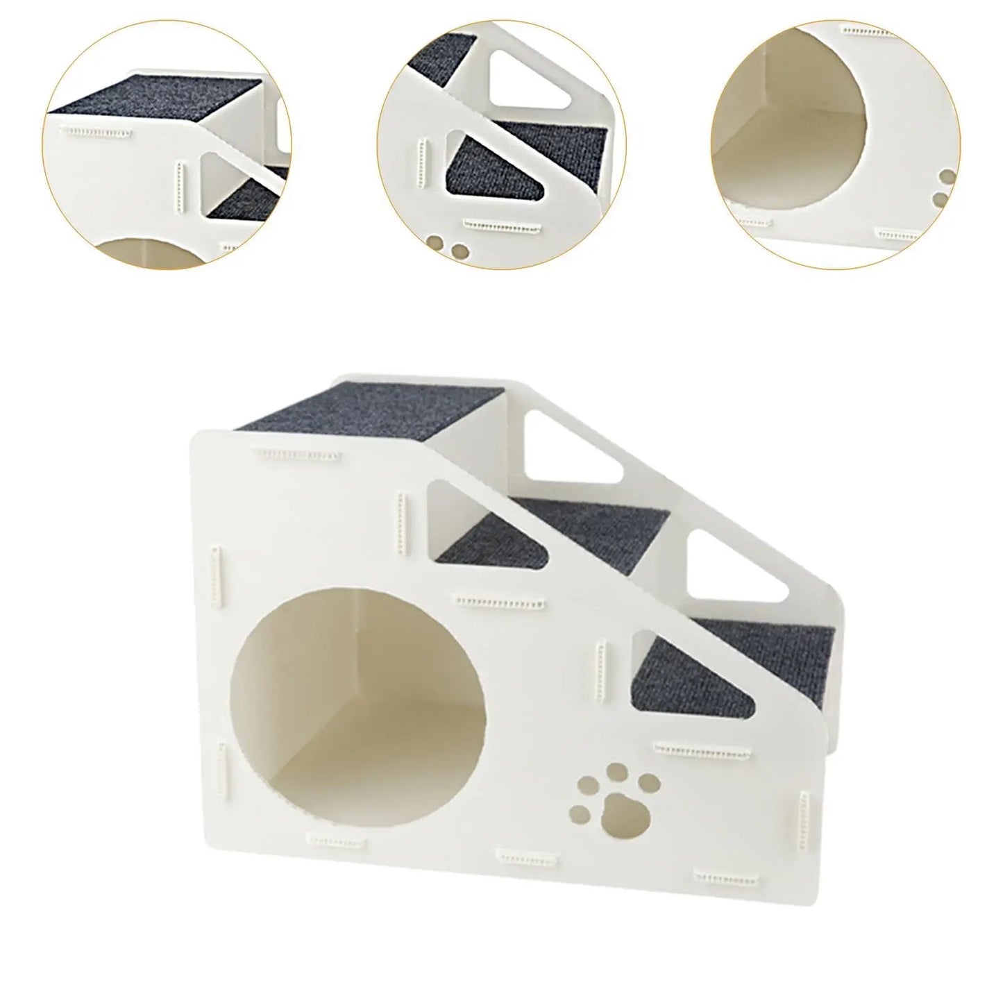 Pet Stair Dog Climbing Ladder Pet Supplies Portable Non Slip Detachable Cat