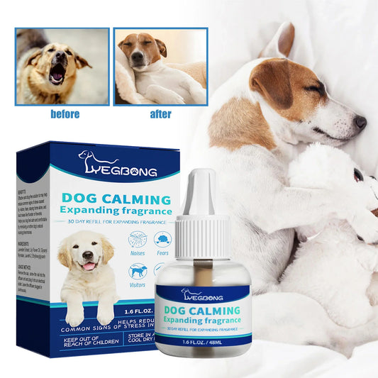 Pet Calming Liquid Dog Emotions Relief Noise Reduction Train Anti Anxiety Fighting Calming Diffuser Manage Cat Calm down Fluid