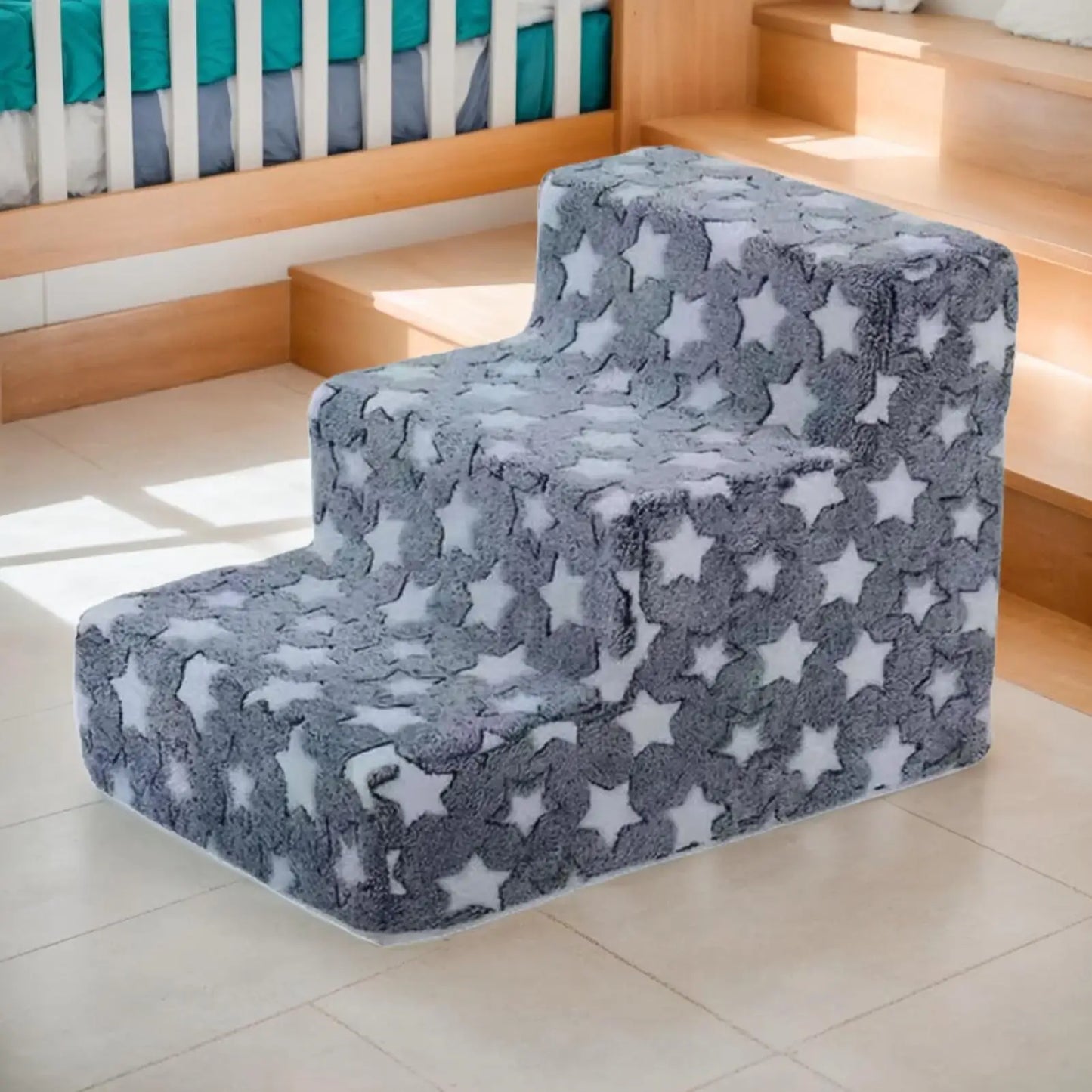 Pet Stairs Dog Stairs Removable Washable Dog Climbing Ladder Sofa Bed Climbing Ladder For Cats Dogs Pets Furniture Pet Dogs Ramp