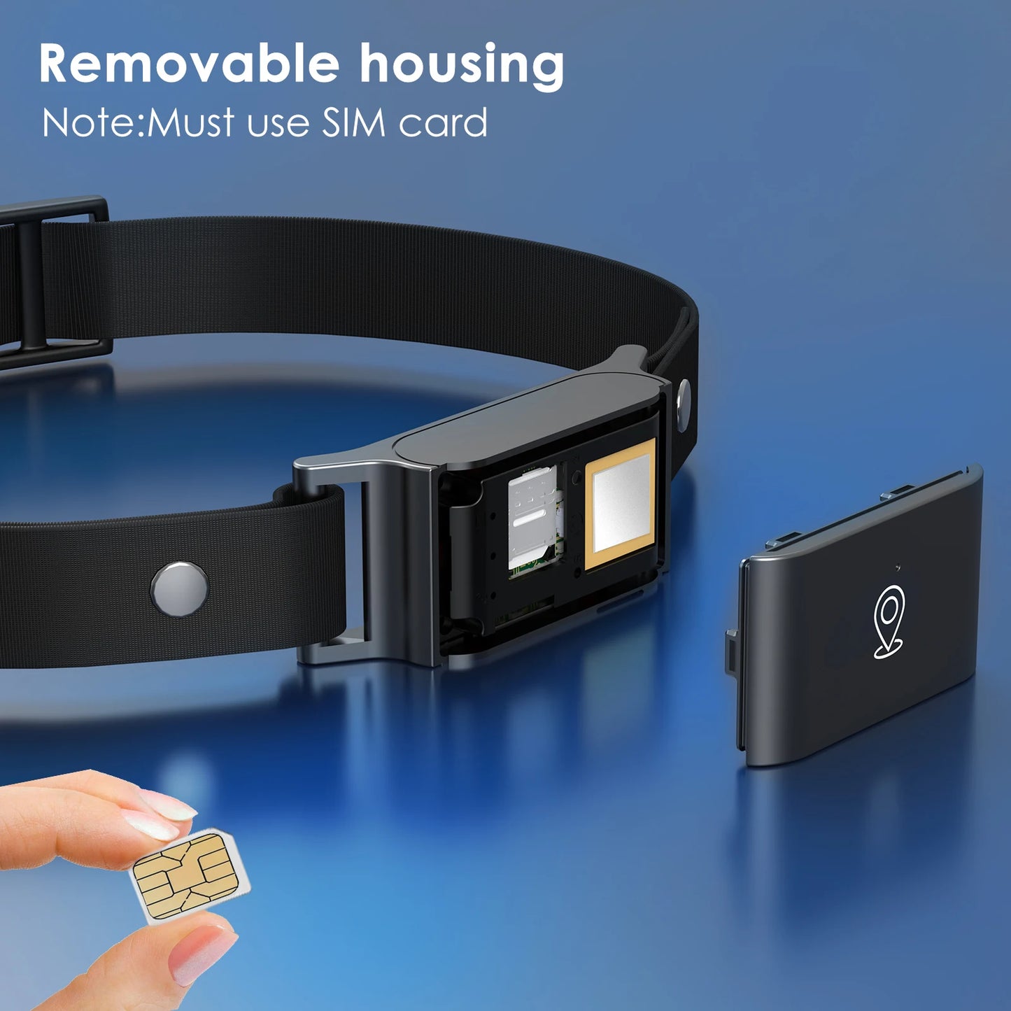 4G GPS Tracker Pet for Dog Cat Fashion Neck Collar Location Smart Tracking Lmitation Lost 4G SIM