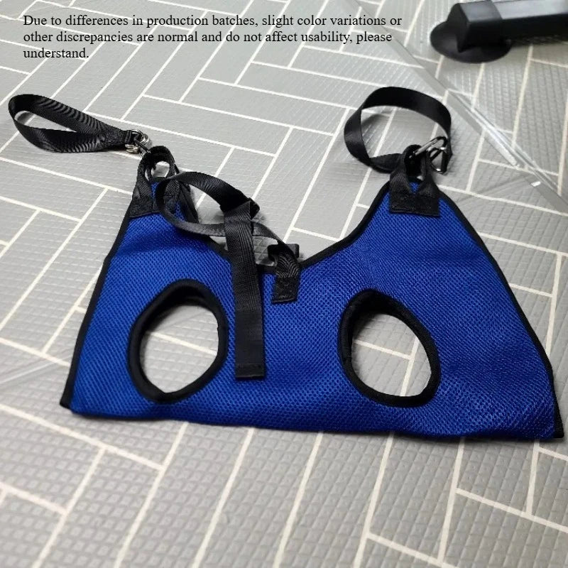 Pet Grooming Hammock with Comfort Grip - Anti Scratch & Bite Restraint Sling for Dogs & Cats, Small to Medium Pets