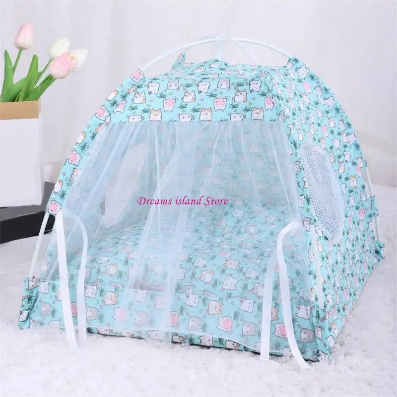 Foldable Pet Tent Outdoor Cats House Camping Traveling Wear Resistant Tent HX6C