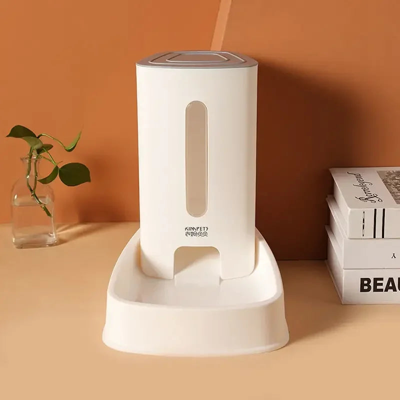 Pet Supplies, Large Capacity Water Dispenser, Automatic Feeder Drinking Water, Dry Wet Separation Food Container, Pet Cat
