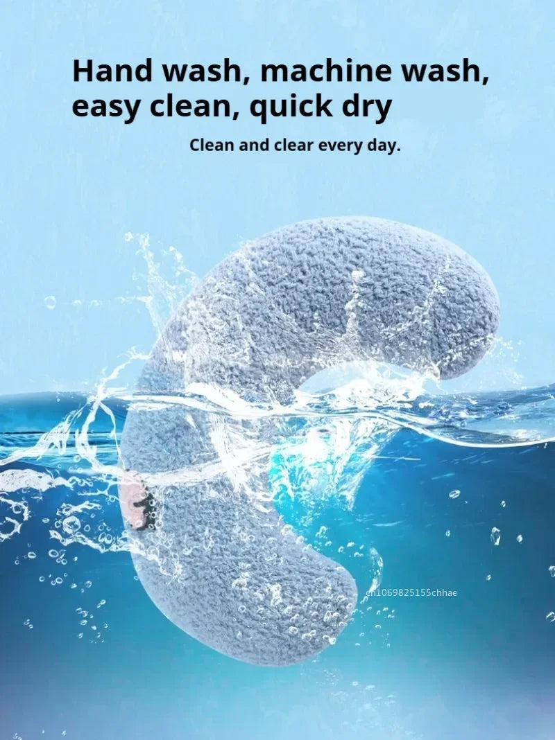 Pet Calming Pillow Comfortable Cute U Shaped Pet Cat Little Pillows Skin-Friendly Elastic Cushion Pet Accessories for Dogs