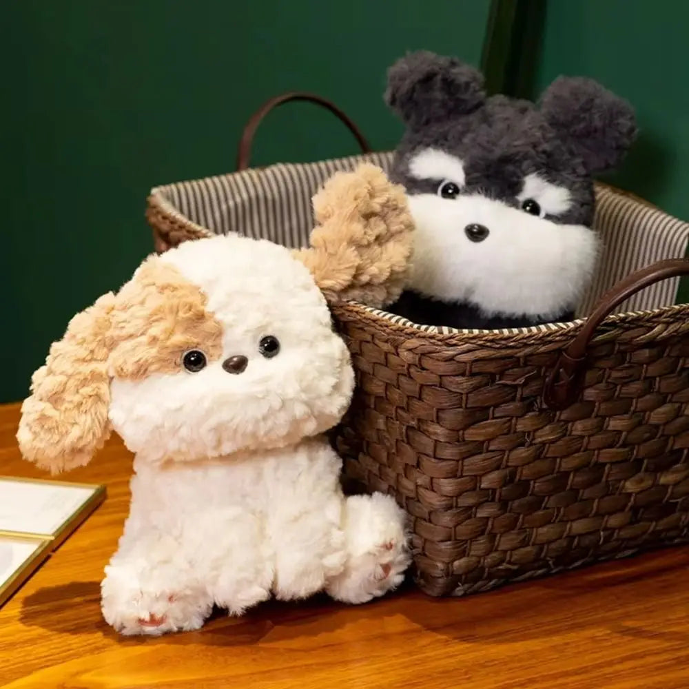 Comfort Plush Toys Pet Little Dog Plush Toy Cartoon Cute Puppy Plush Doll Soft 22cm Anima Stuffed Toy Kids Holiday Gifts