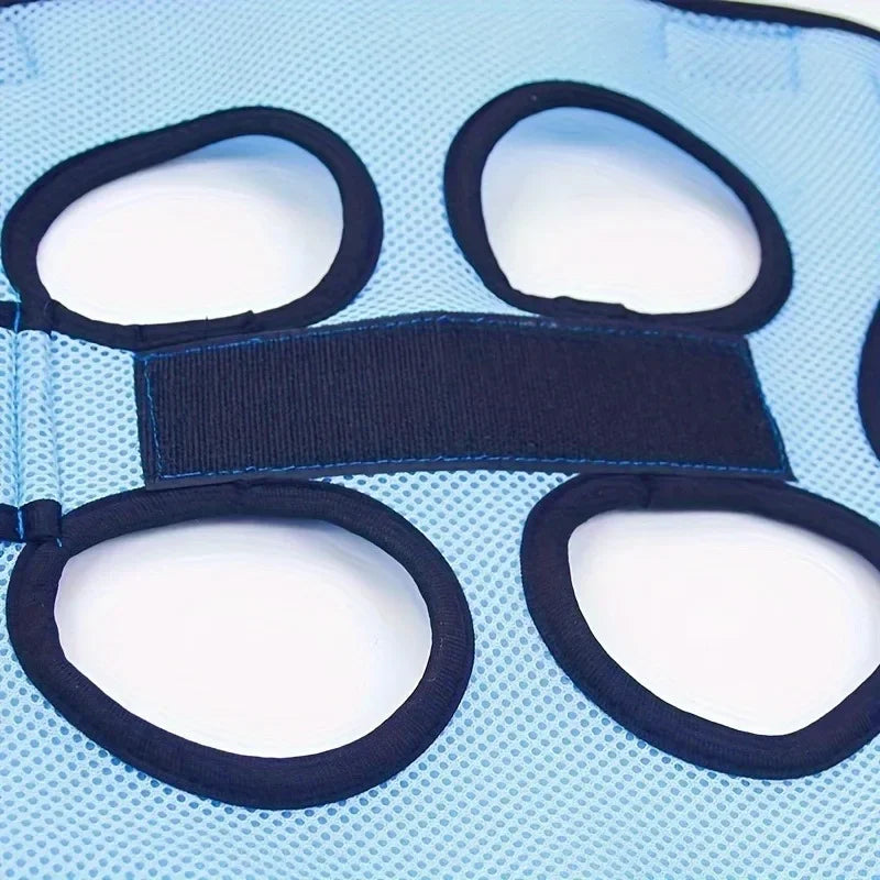 Pet Grooming Hammock with Comfort Grip - Anti Scratch & Bite Restraint Sling for Dogs & Cats, Small to Medium Pets