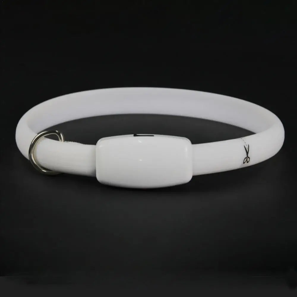 LED Dog Collar USB Pet Cat Dog Collar LED Flashing Light Up Night Safety Belt Anti-Lost Dogs Glowing Luminous Collars Cat Collar